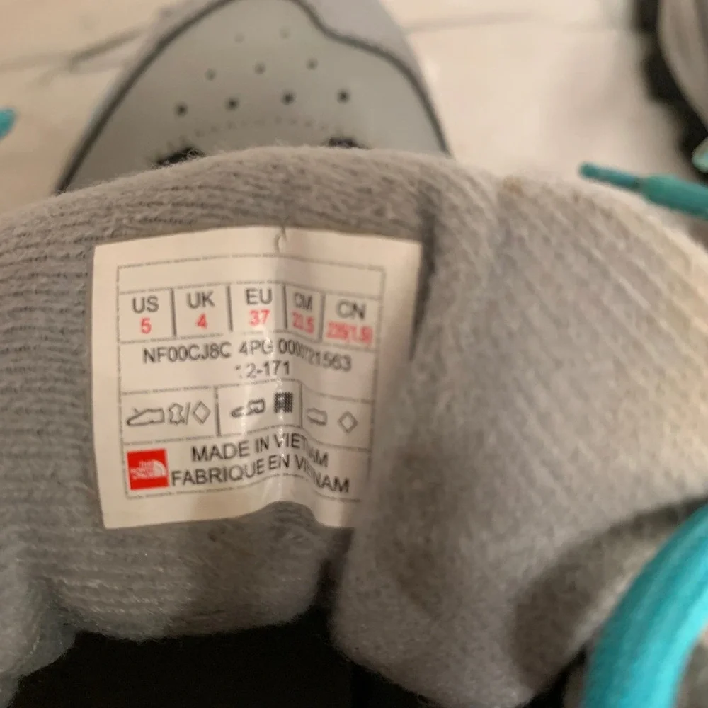The North Face Women's Hedgehog Fastpack Lite Waterproof Hiking Shoes Size 5 - Picture 12 of 13